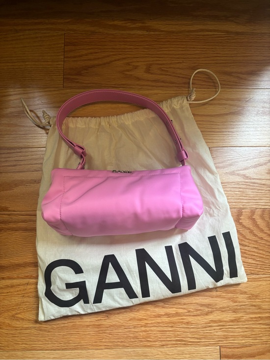 Ganni Handbags - Ganni Bubblegum Pink Shoulder Bag